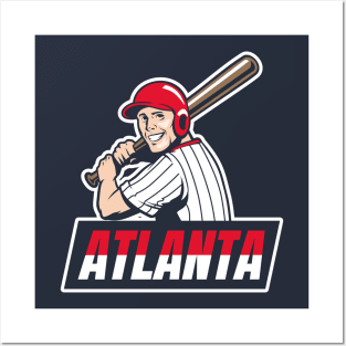 Atlanta Baseball Posters and Art